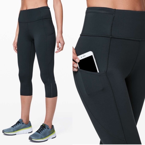 Lululemon Fast and Free Crop II 19